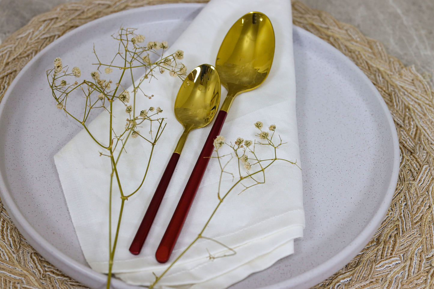 CHERRY IMPERIAL spoons set 24 pcs