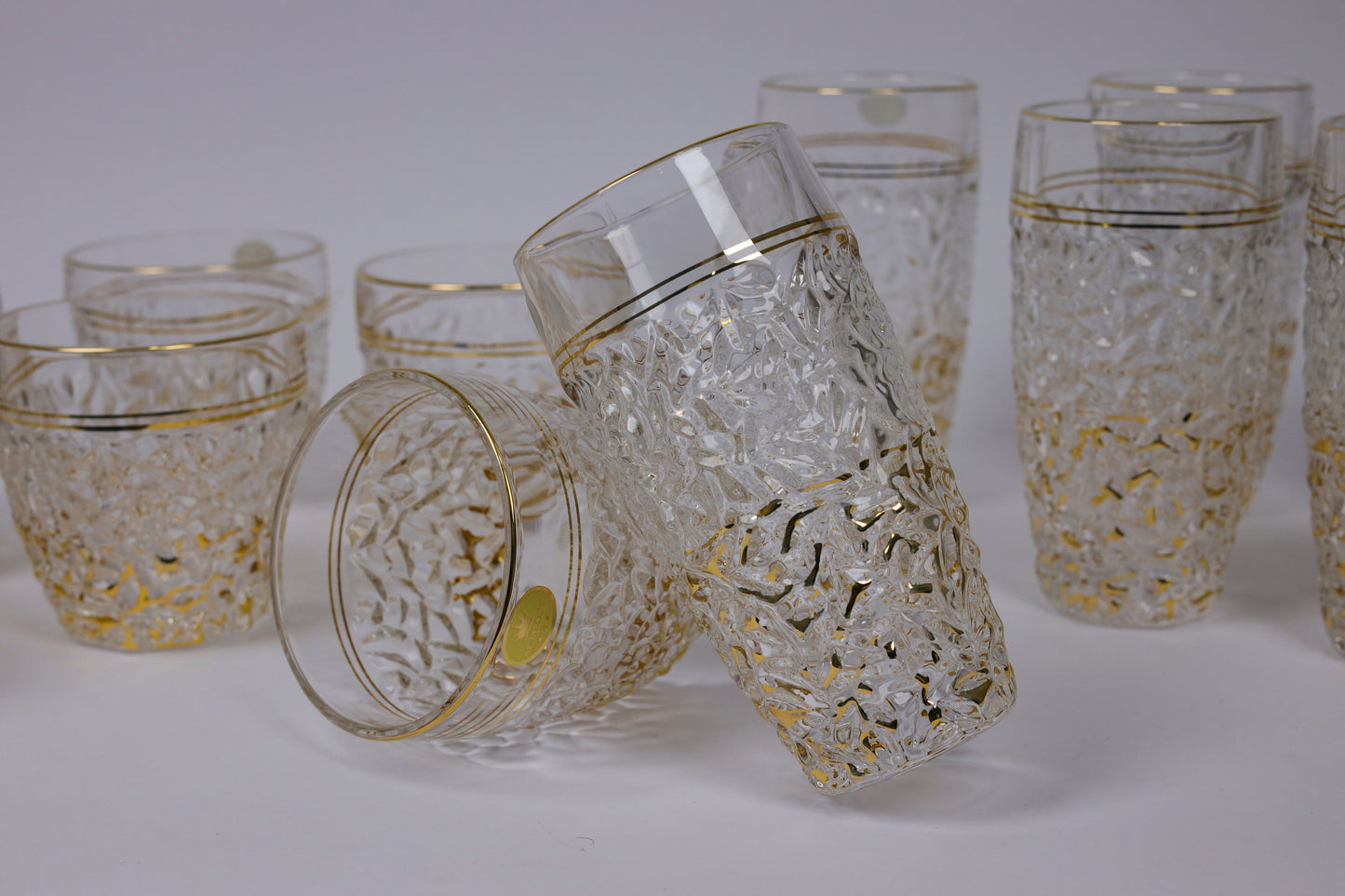 CHARLOTTE crystal cups set 12 pcs