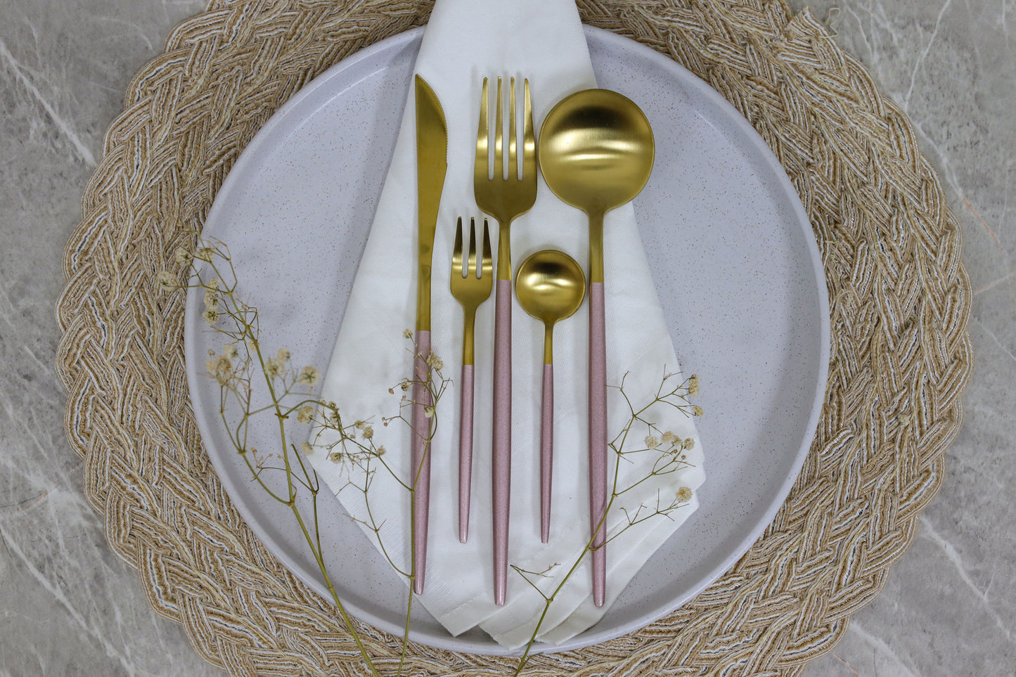 ROSE IMPERIAL spoons set 30 pcs