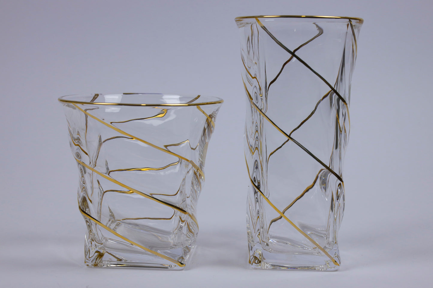 ELIZABETH crystal cups set 12 pcs