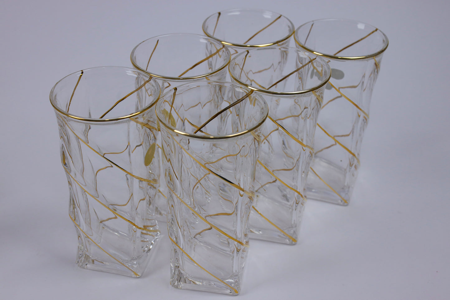 ELIZABETH crystal cups set 12 pcs