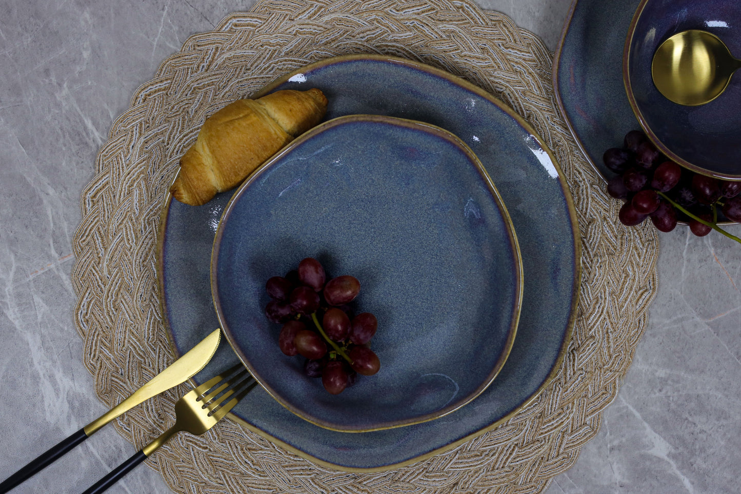 BLUE TERRA dinner set 24 pcs