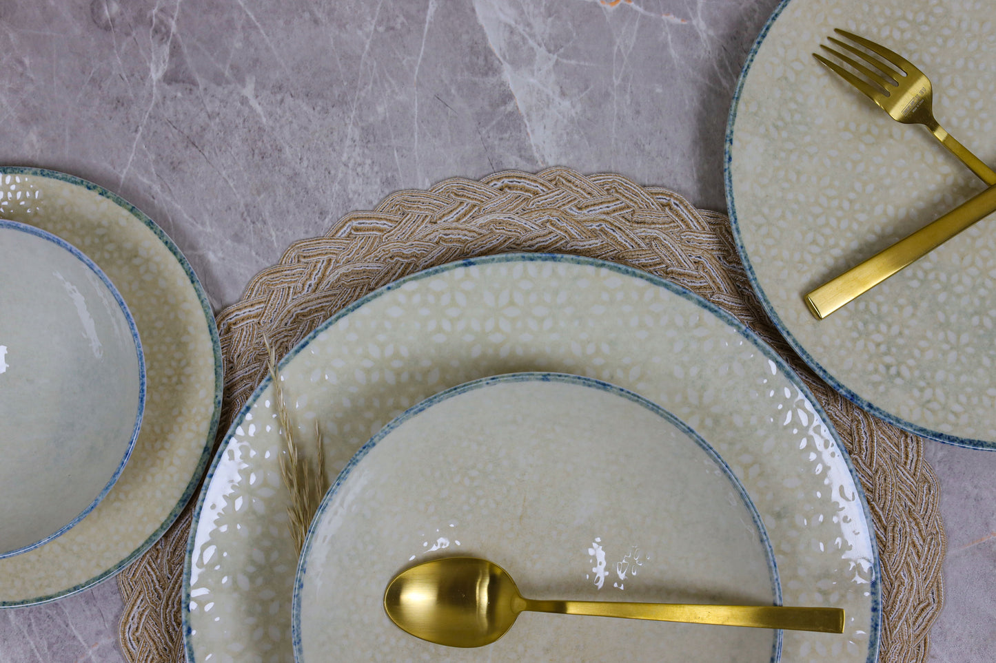 BLUE MIRAGE dinner set 46 pcs