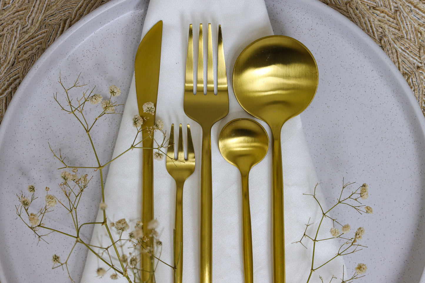 GOLDEN IMPERIAL spoons set 30 pcs