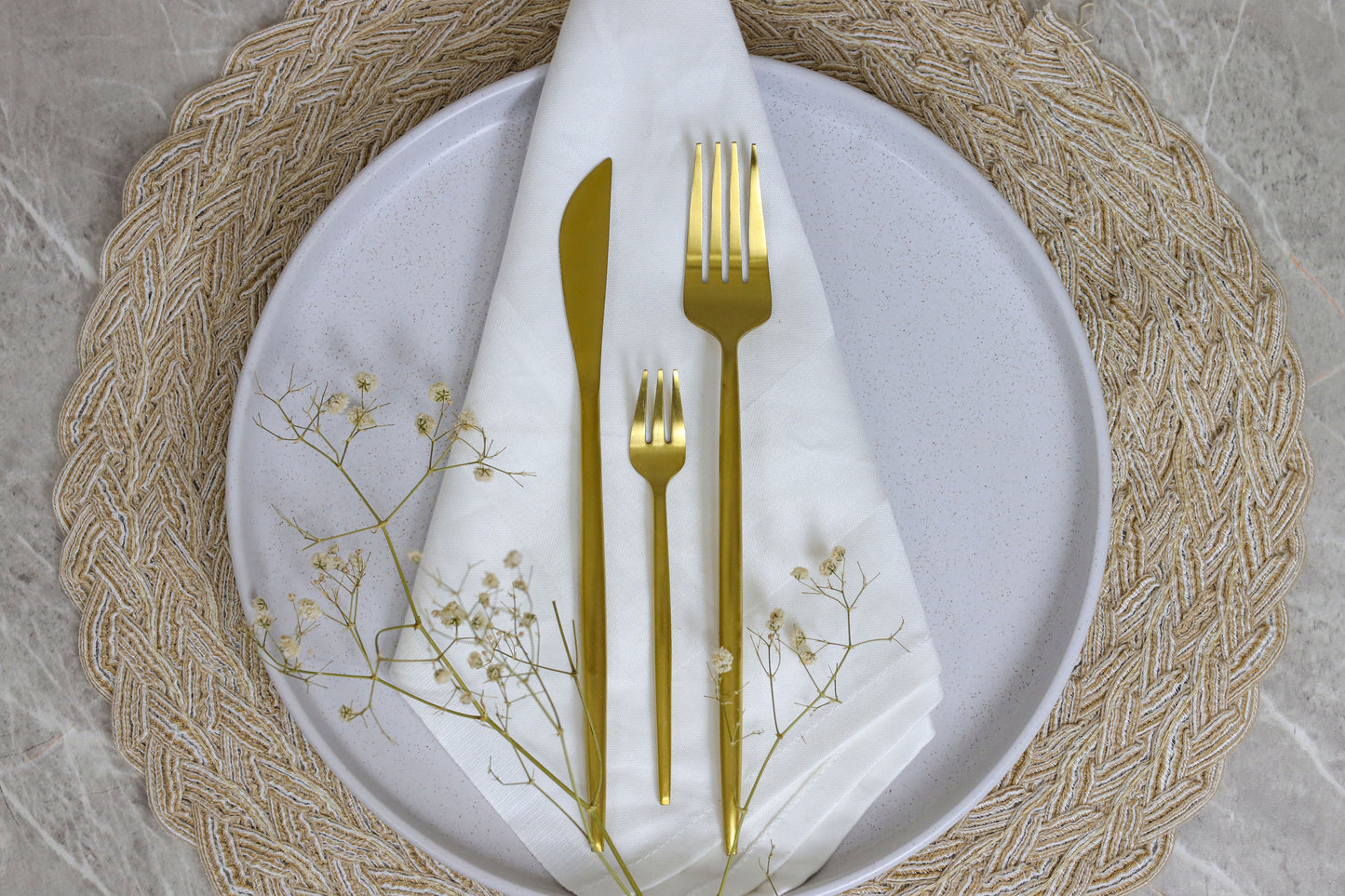 GOLDEN IMPERIAL spoons set 30 pcs