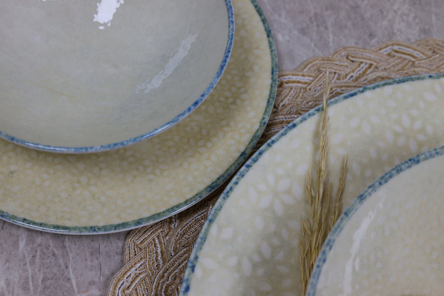 BLUE MIRAGE dinner set 46 pcs