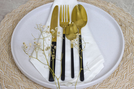BLACK IMPERIAL cutlery set 24 pcs