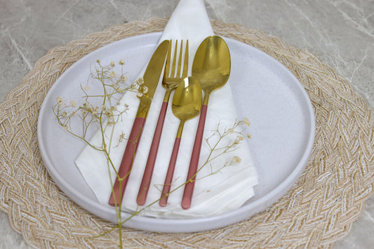 ROSE IMPERIAL cutlery set 24 pcs