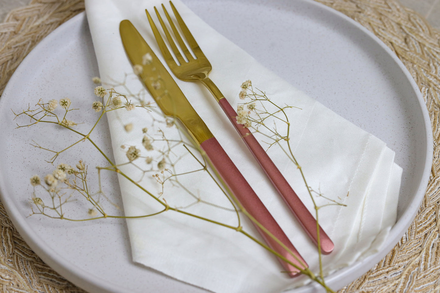 ROSE IMPERIAL spoons set 24 pcs