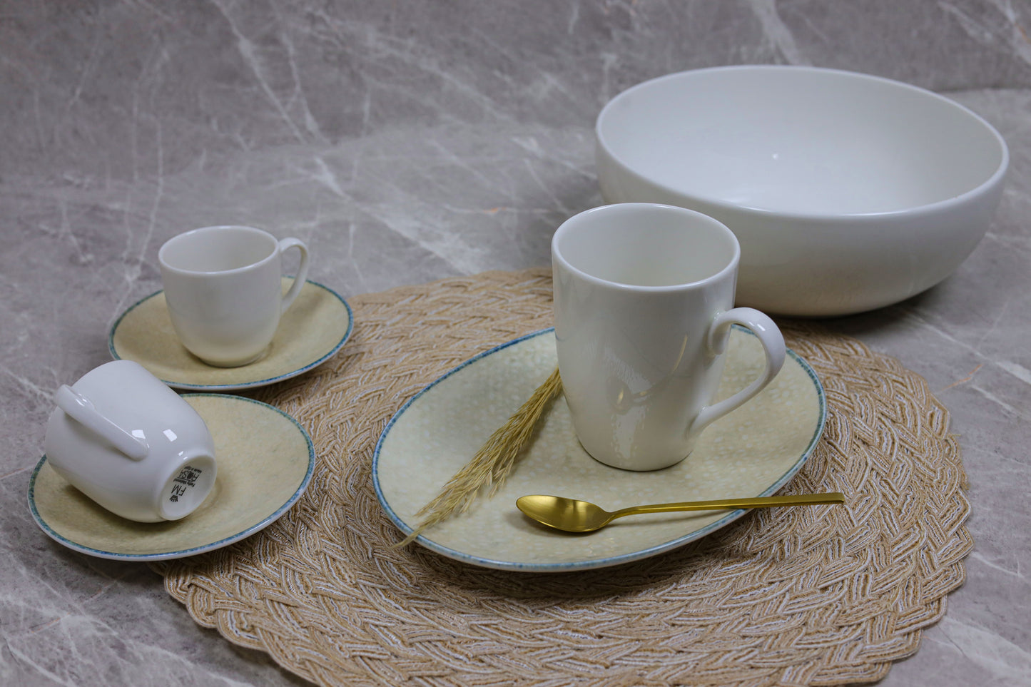 BLUE MIRAGE dinner set 46 pcs