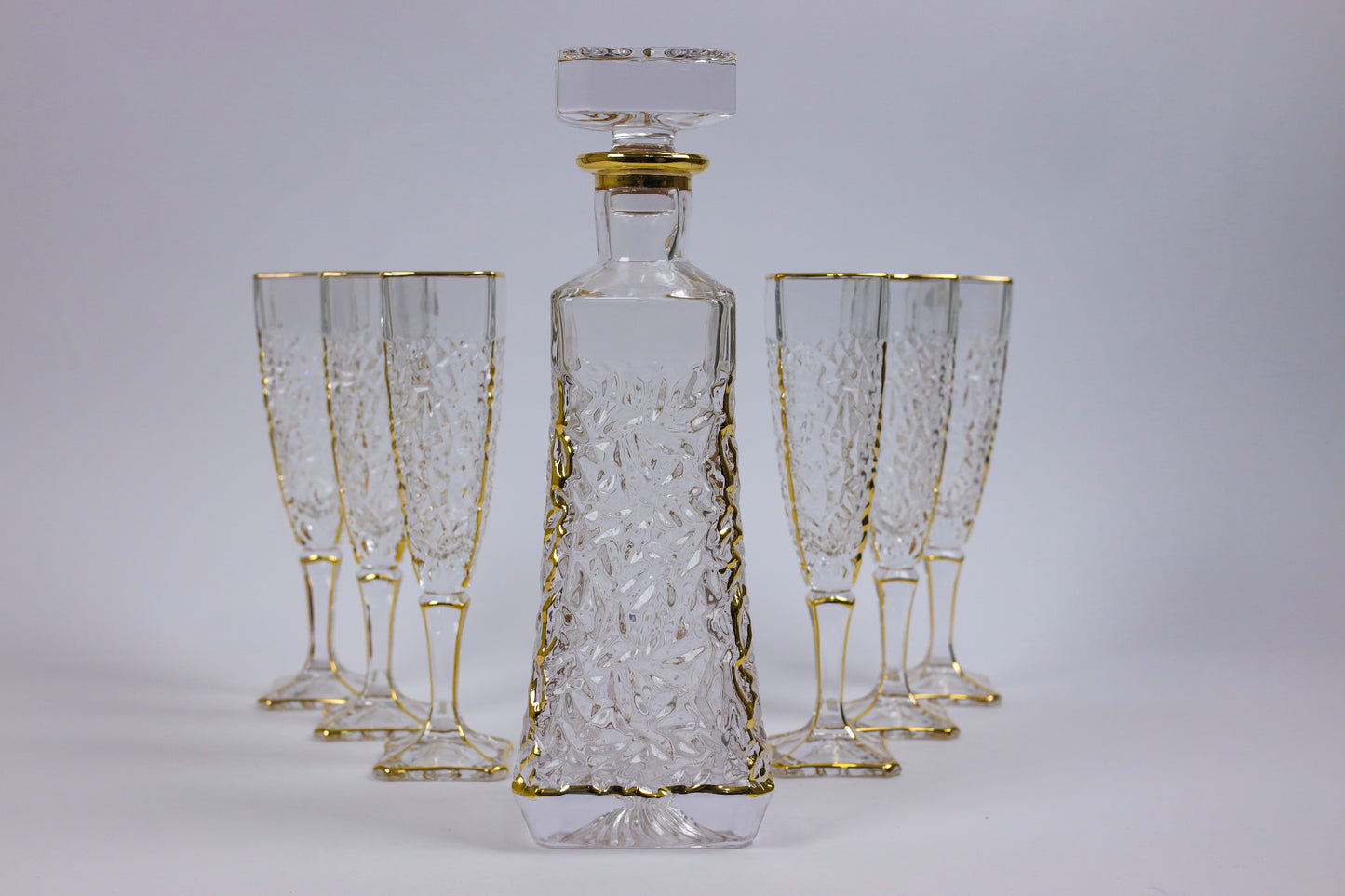 ELVIRA crystal liquor set 7 pcs