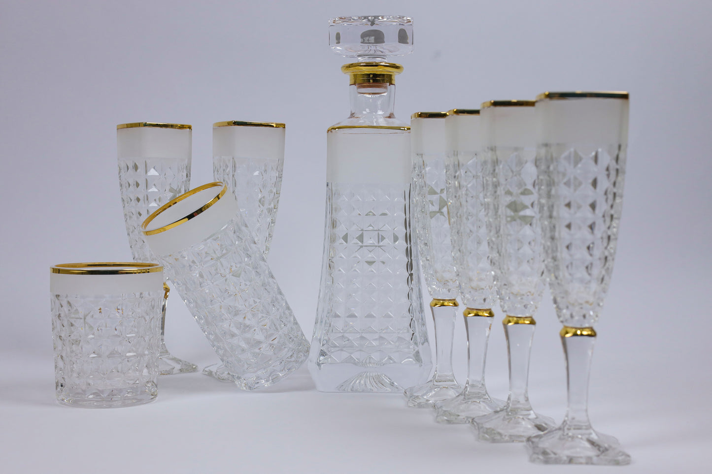 ARABELLA (gold) Crystal Full Set