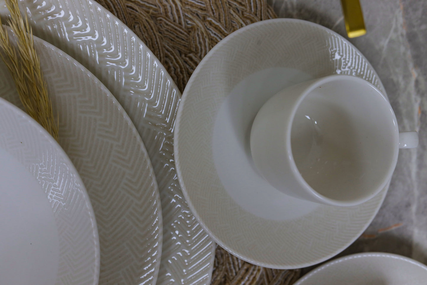 SANDY dinner set 46 pcs