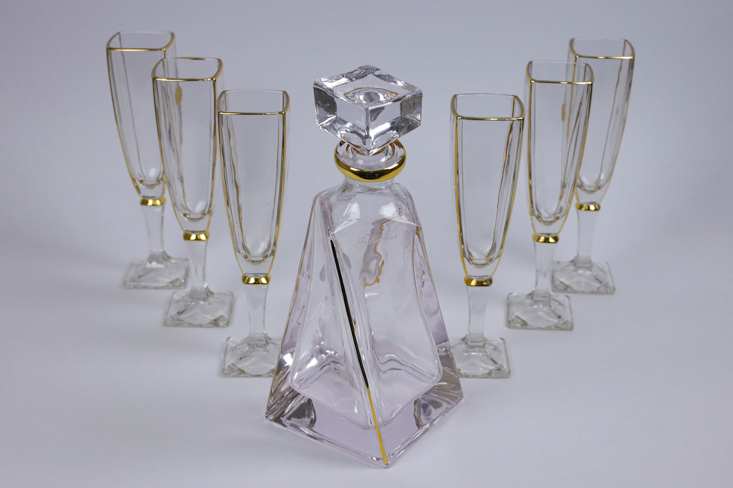 ADELIANA crystal liquor set 7 pcs