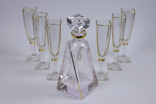 ADELIANA crystal liquor set 7 pcs