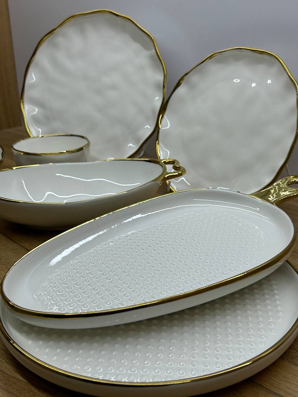 WHITE LUNA dinner set 30 pcs