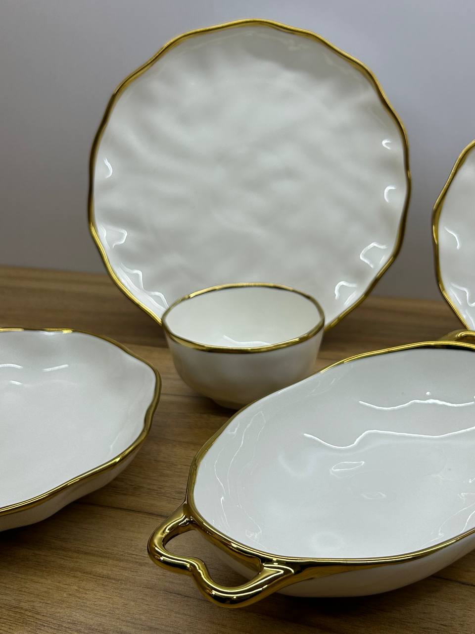 WHITE LUNA dinner set 30 pcs
