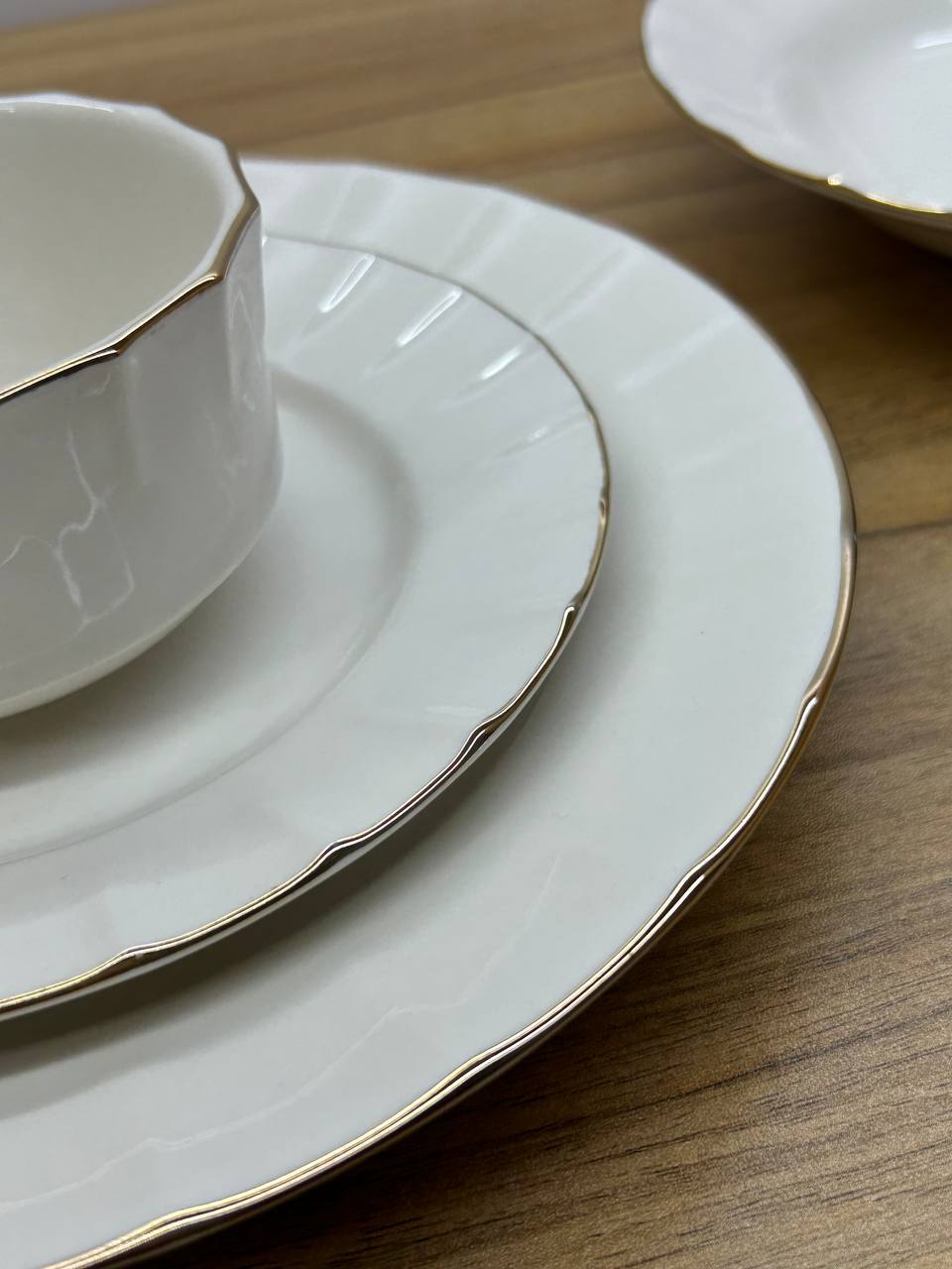 CLASSIC WHITE dinner set 24 pcs