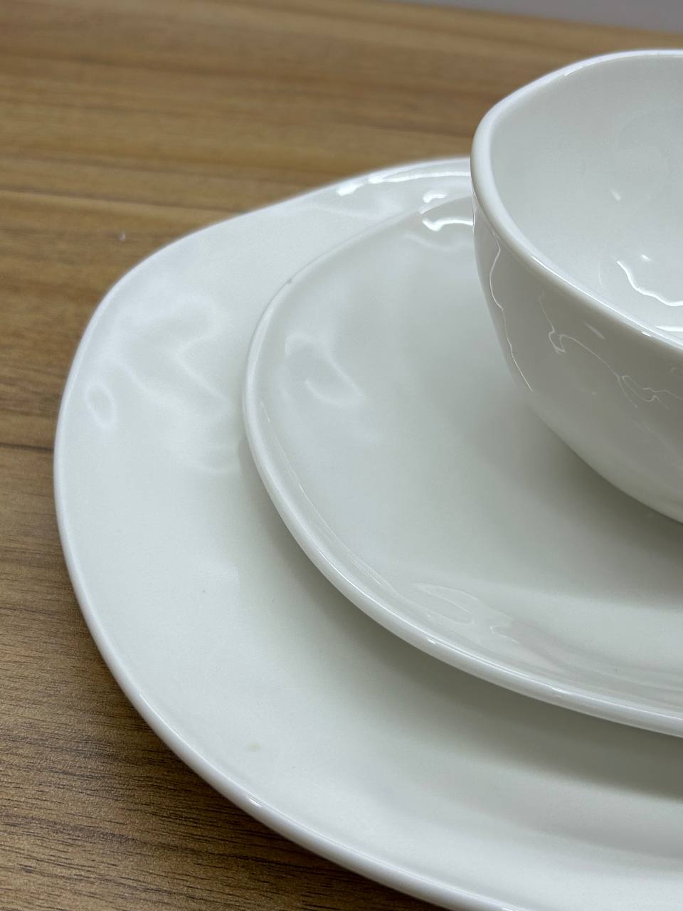 WHITE TERRA 24 pcs dinner set