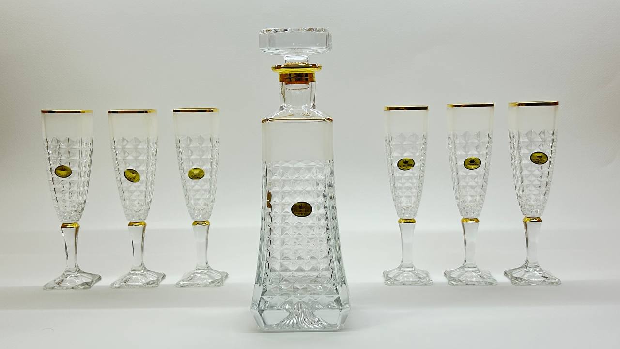 ARABELLA crystal liquor set 7 pcs