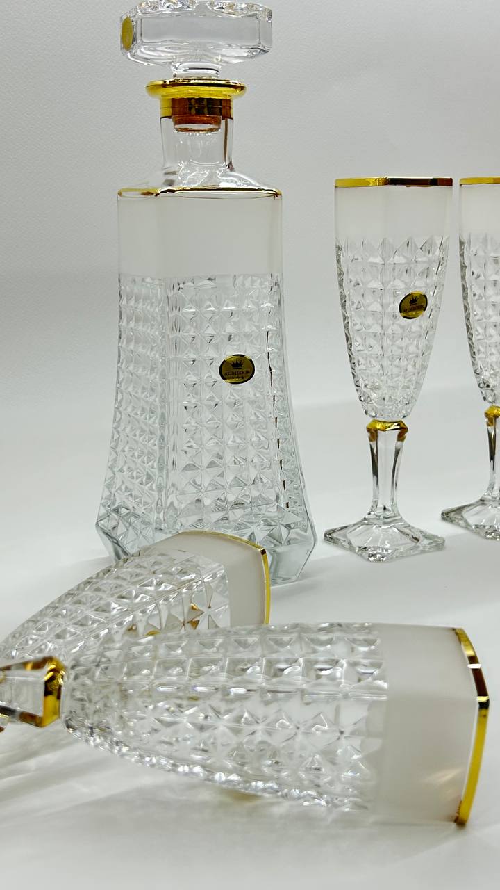ARABELLA crystal liquor set 7 pcs