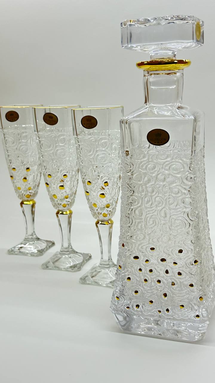 CATHERINA crystal liquor set 7 pcs
