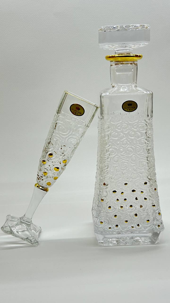 CATHERINA crystal liquor set 7 pcs
