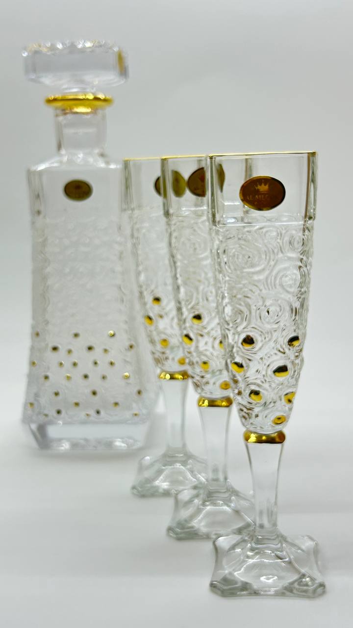 CATHERINA crystal liquor set 7 pcs
