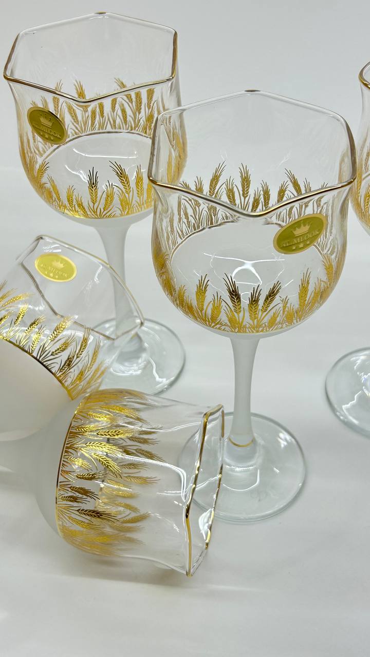 LILIANA turkish crystal glasses