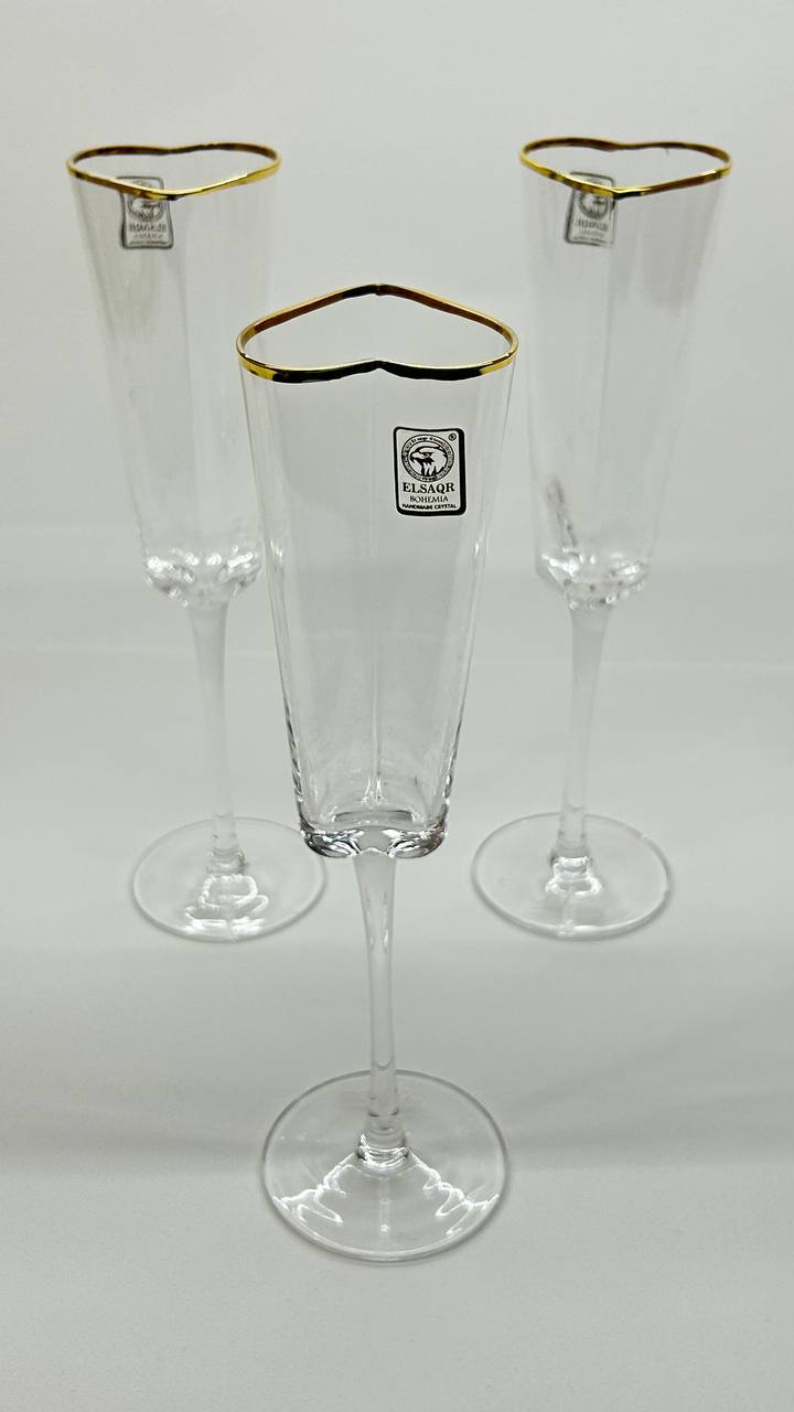 ADORA hand made crystal glasses
