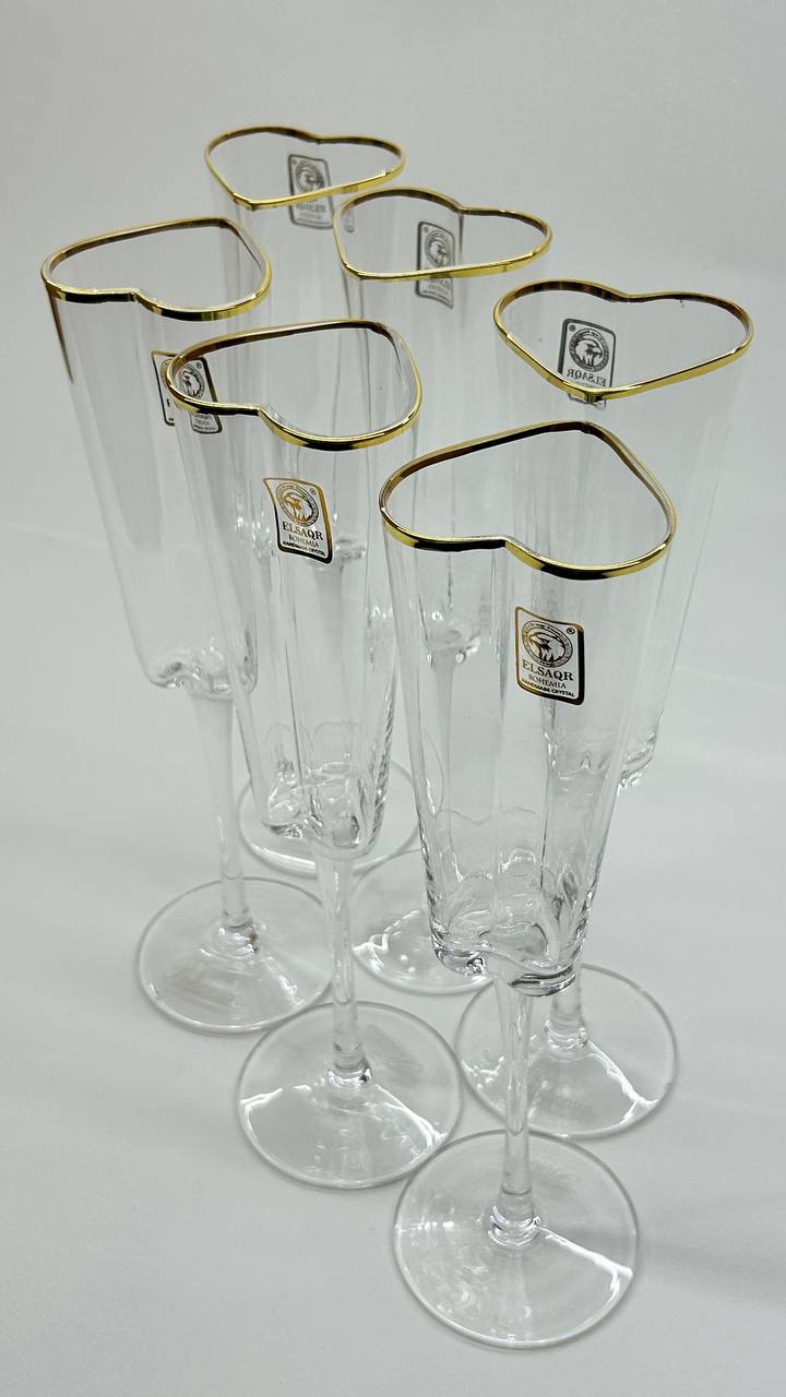 ADORA hand made crystal glasses