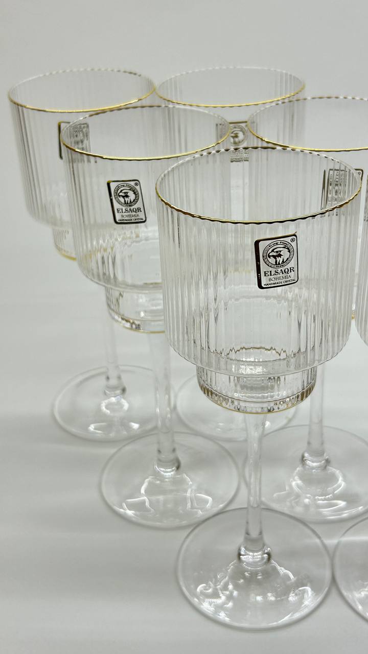 VIVIANA hand made crystal glasses