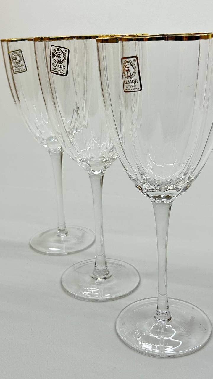 MARCELLA hand made crystal glasses