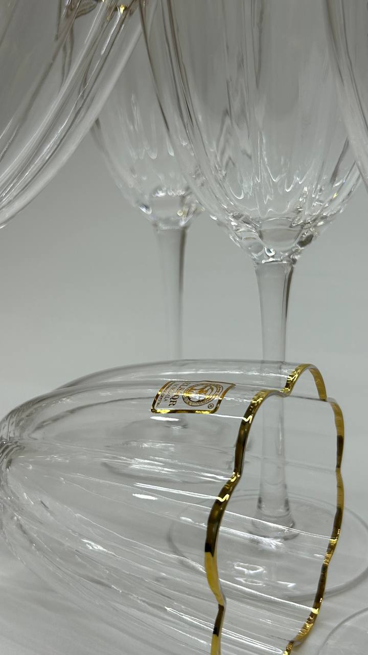 MARCELLA hand made crystal glasses
