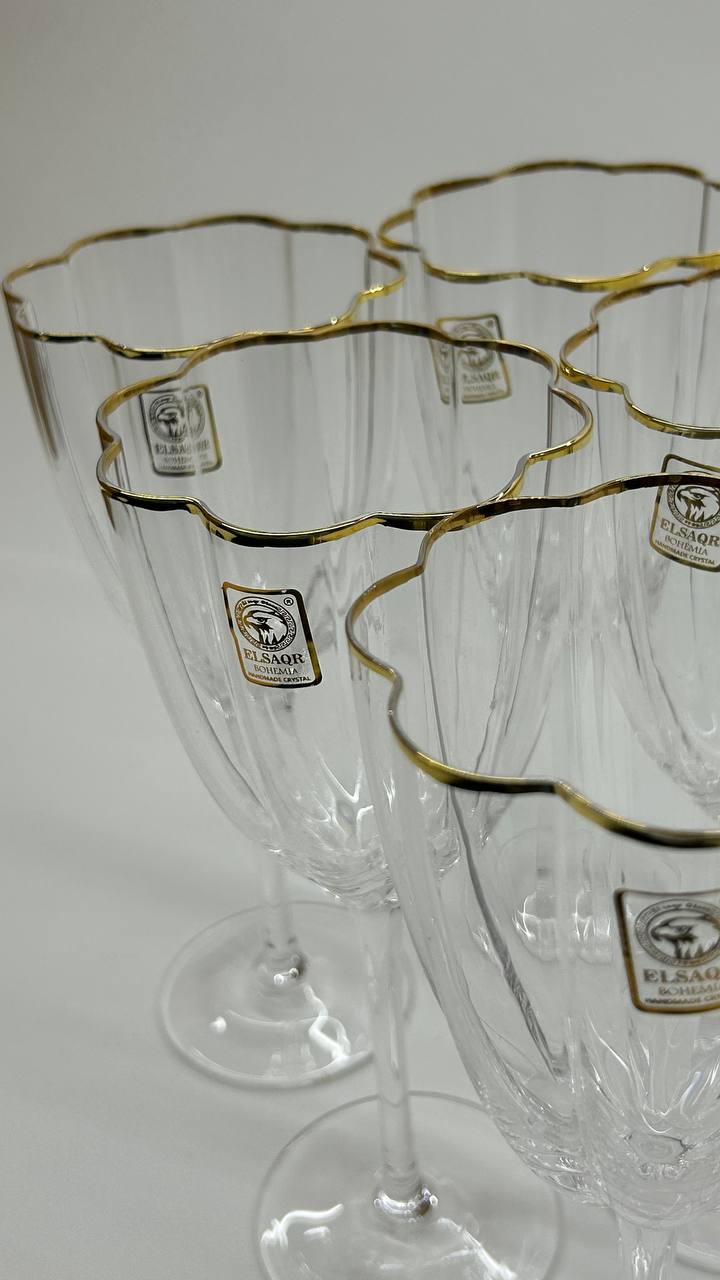 MARCELLA hand made crystal glasses