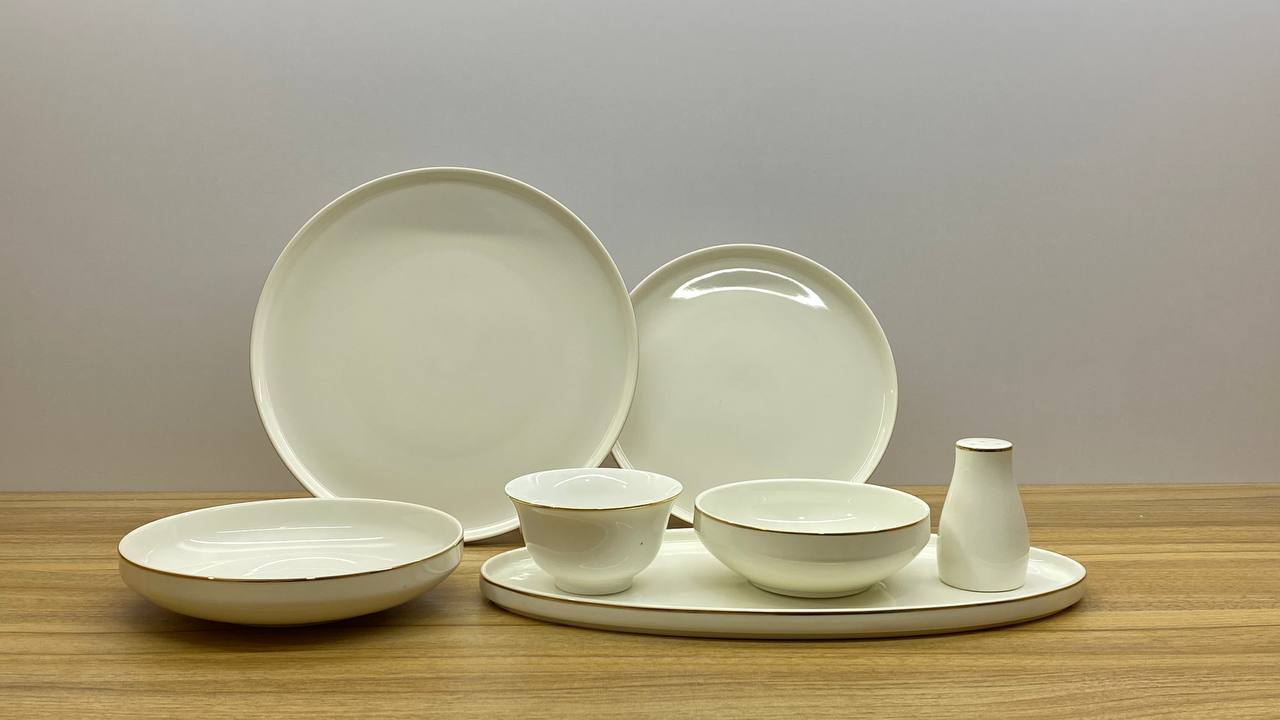 PURE GOLD dinner set 30 pcs