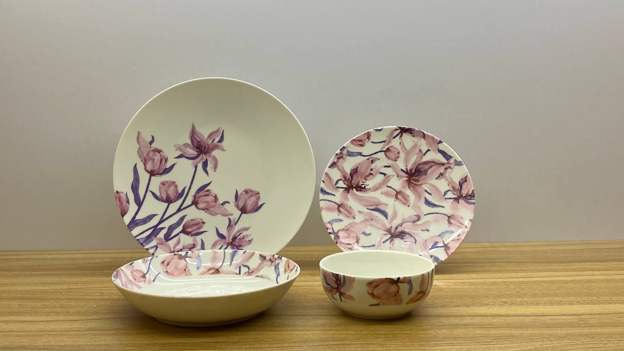 FLORA dinner set 24 pcs