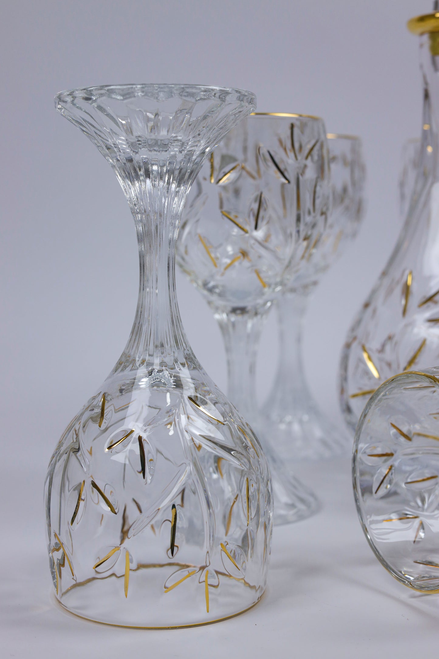 FIORELLA crystal liquor set 7 pcs