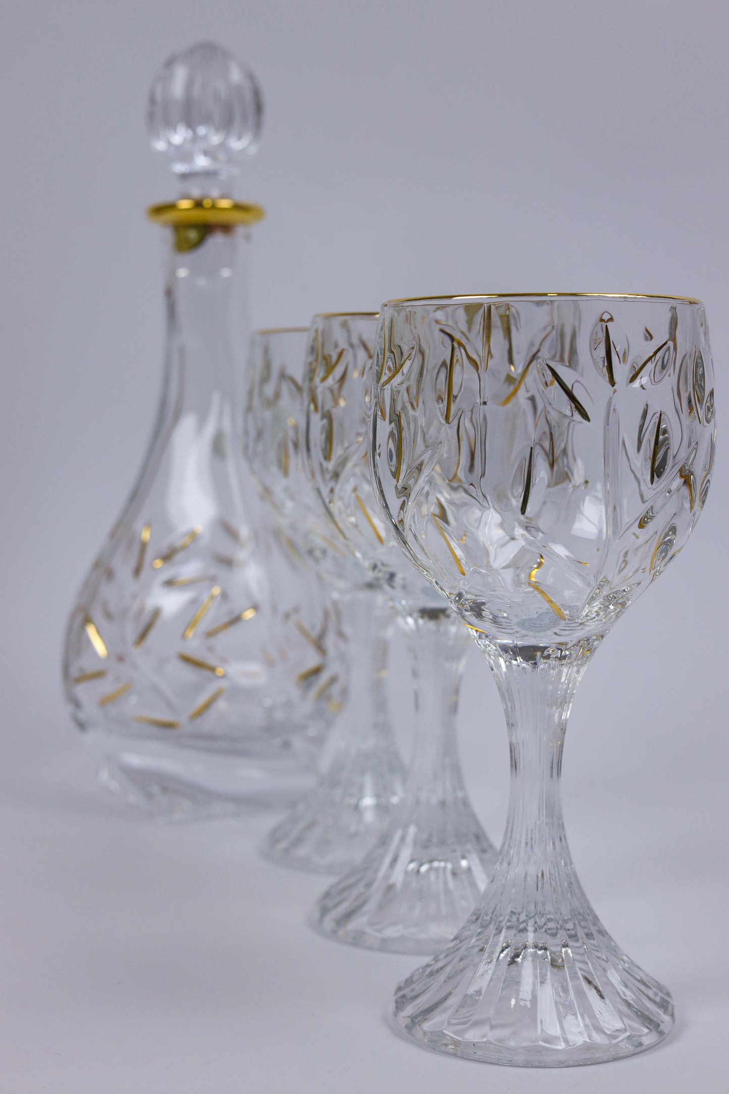 FIORELLA crystal liquor set 7 pcs
