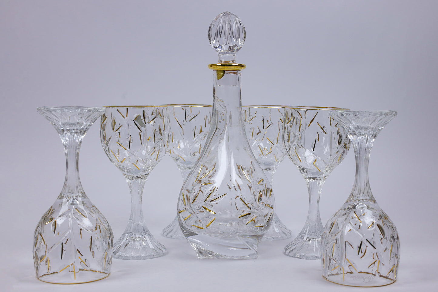 FIORELLA crystal liquor set 7 pcs