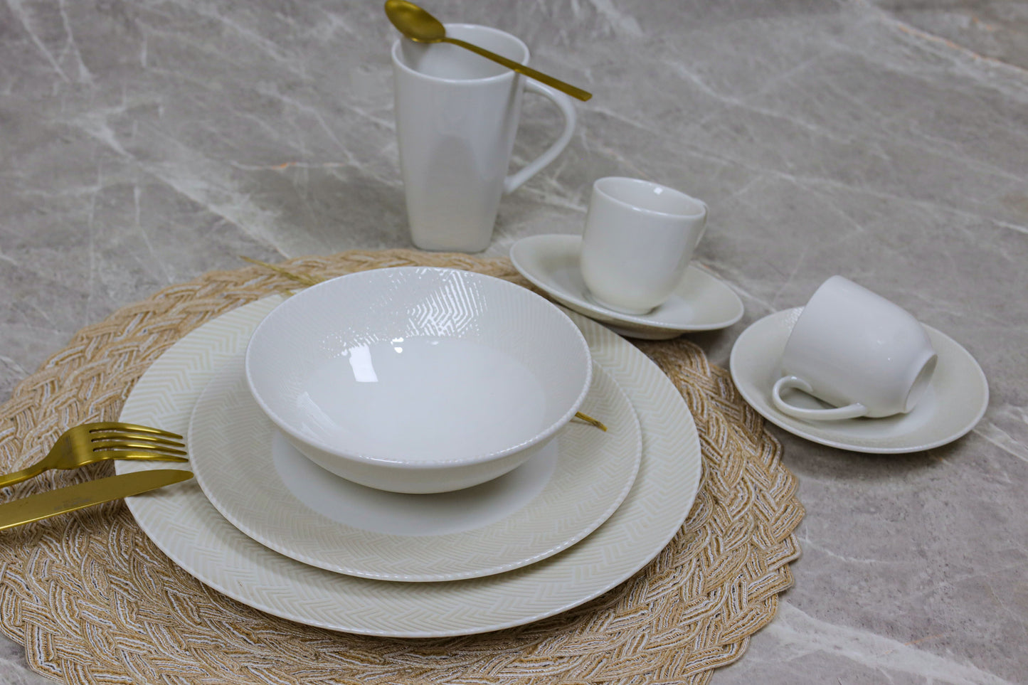 SANDY dinner set 46 pcs