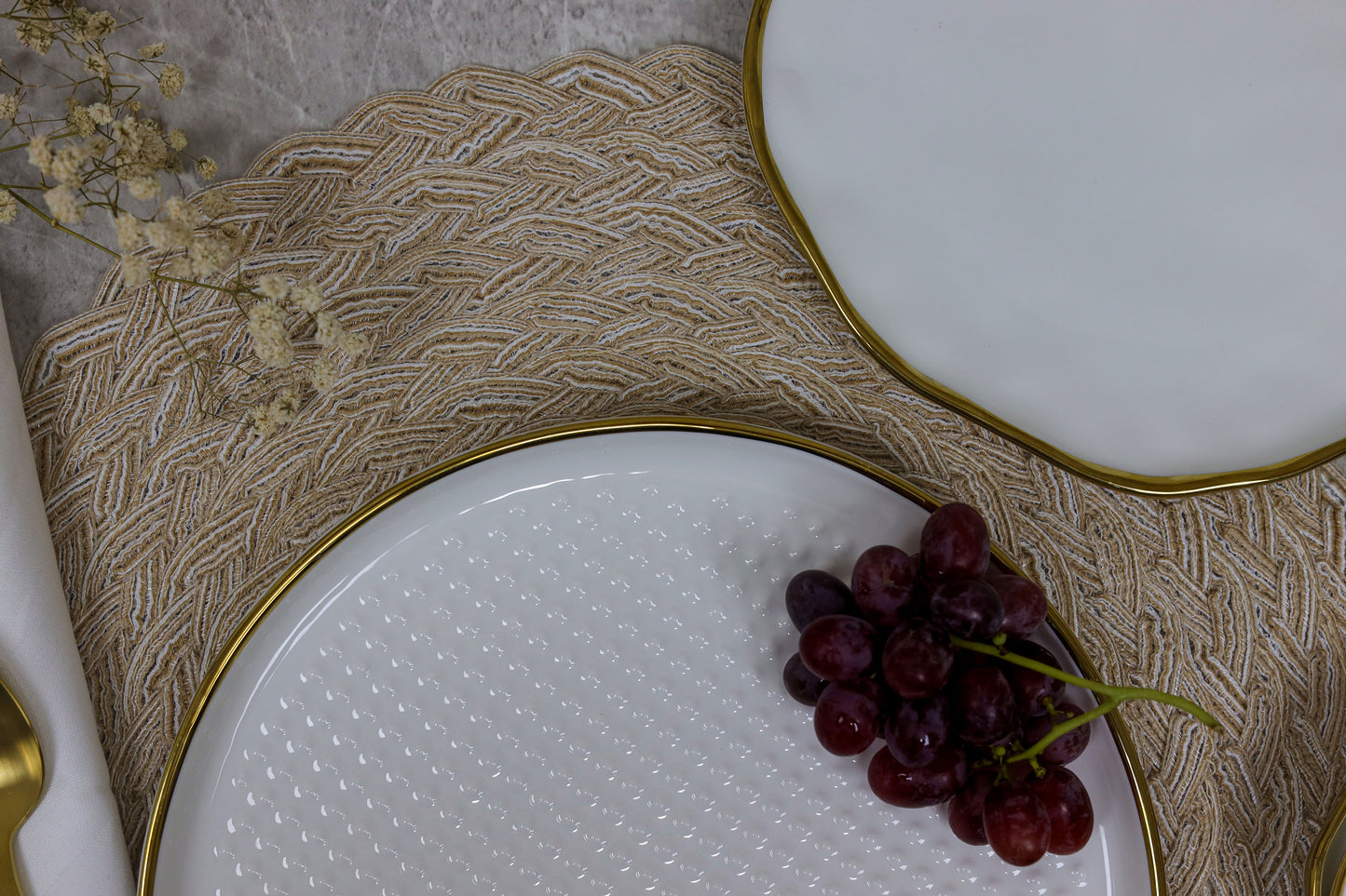 WHITE LUNA dinner set 30 pcs