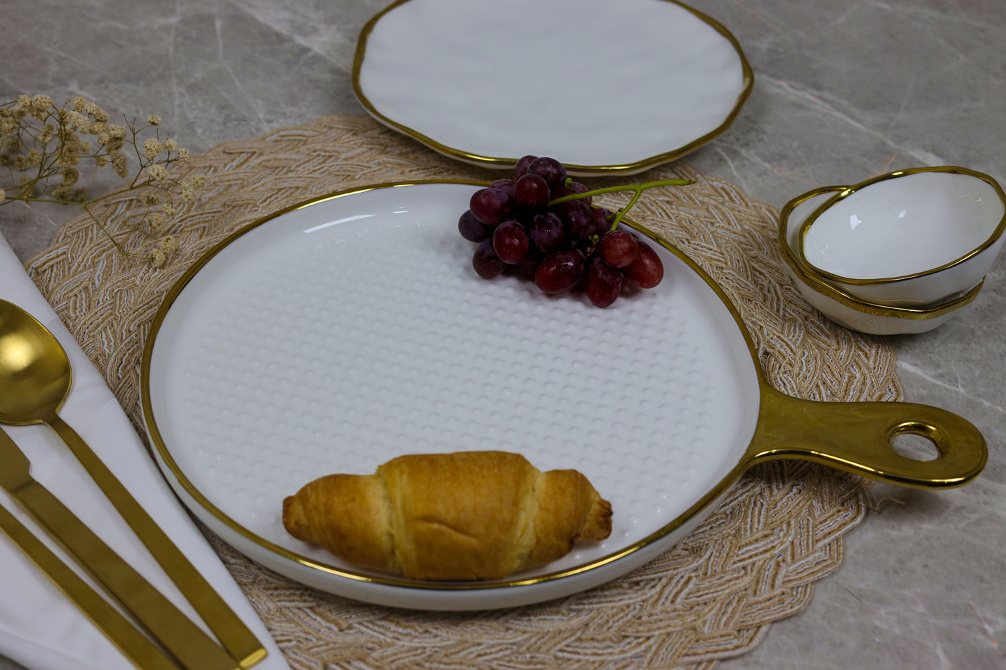 WHITE LUNA dinner set 30 pcs