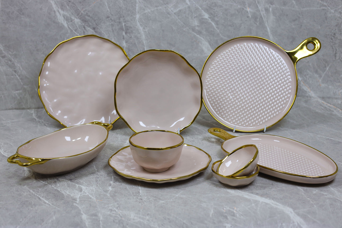 BEIGE LUNA dinner set 30 pcs