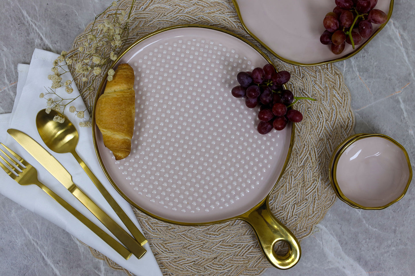 BEIGE LUNA dinner set 30 pcs