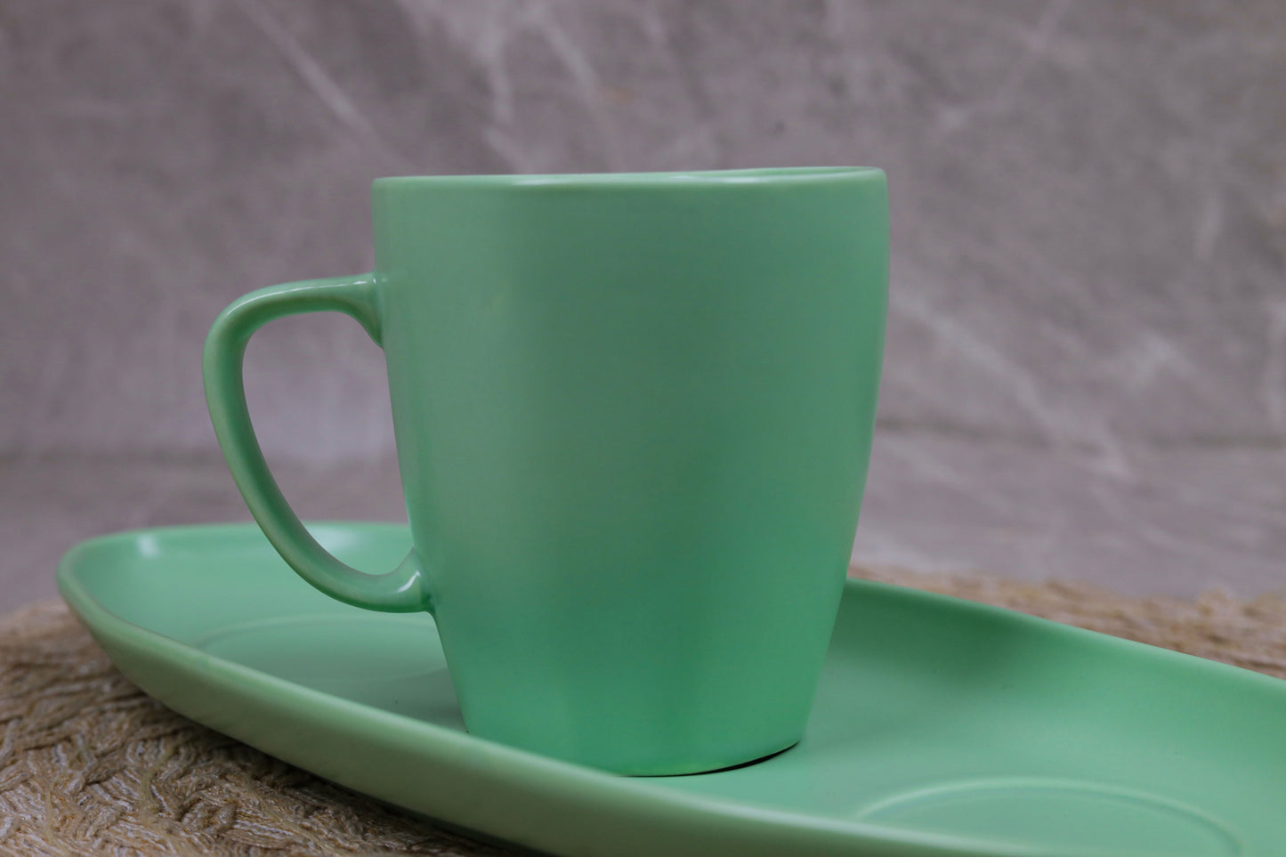 GREEN SHINY MAT dinner set 32 pcs