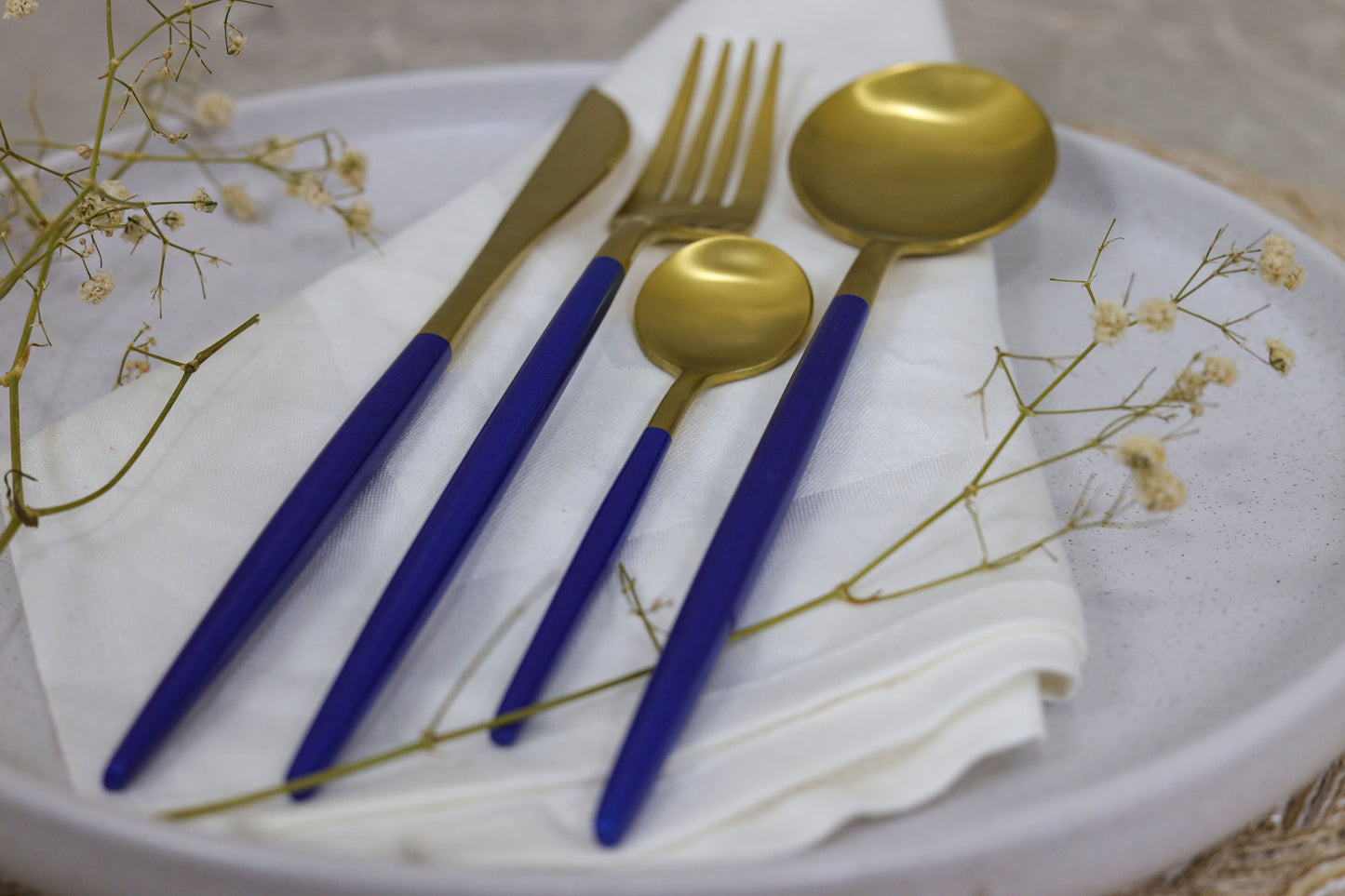 BLUE IMPERIAL spoons set 24 pcs