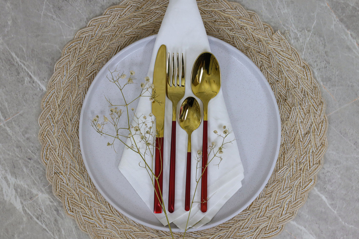 CHERRY IMPERIAL spoons set 24 pcs