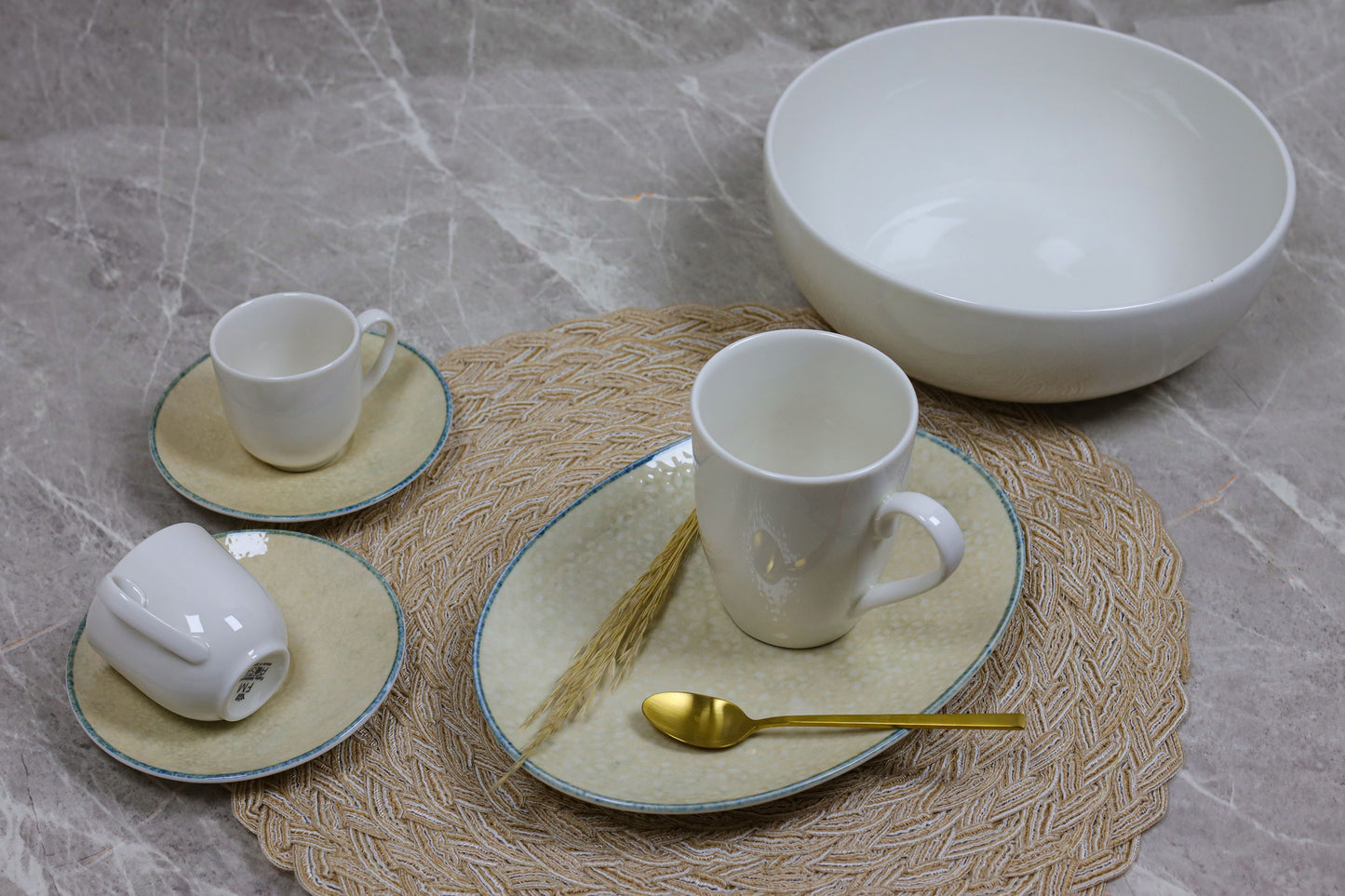 BLUE MIRAGE dinner set 46 pcs
