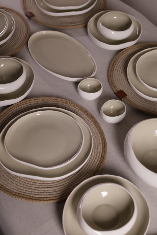 CREAMY ORBIT dinner set 30 pcs